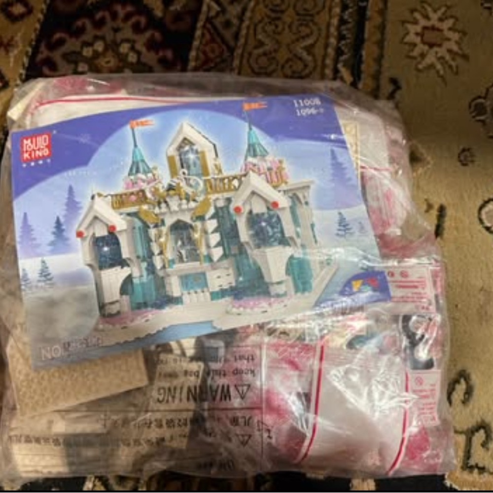 Lego (off-brand) Frozen Ice Castle Building Set